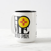 ホームサンランドパークニューメキシコ15oz ツートーンマグカップ (正面左)