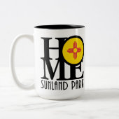 ホームサンランドパークニューメキシコ15oz ツートーンマグカップ (左)