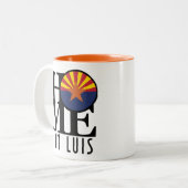ホームサンルイスアリゾナ ツートーンマグカップ (正面左)