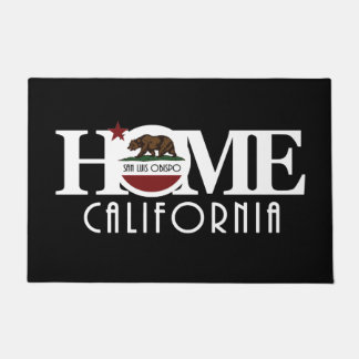 ホームサンルイスオビスポカリフォルニア ドアマット