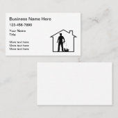 ホームサービスおよび建築名刺 名刺 (正面/裏面)