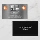 ホームサービスの修復 | ハードウェアツール | アプライアンス 名刺 (正面/裏面)