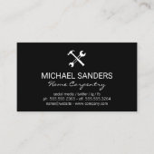 ホームサービスの修復 | ハードウェアツール 名刺 (正面)