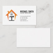 ホームサービスの修復 | プロパティ管理 名刺 (正面/裏面)