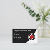 ホームサービスモダン名刺 名刺 (スタンド正面)