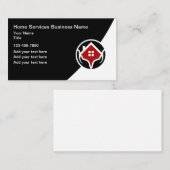 ホームサービスモダン名刺 名刺 (正面/裏面)