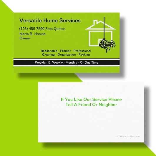 ホームサービス名刺 名刺