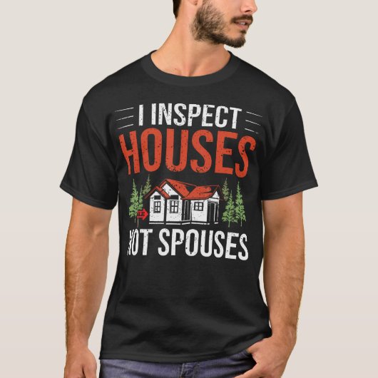 ホームサーベイヤー 住宅検査 住宅診断 住宅診断士 I Tシャツ (正面)