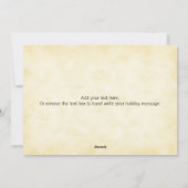 ホームザツリーフラットホリデーカード シーズンカード (裏面)