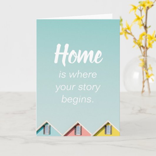 ホームザネイバーズ引用文ホームボディ引用文ポステ カード (黄色い花)