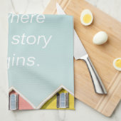 ホームザネイバーズ引用文ホームボディ引用文ポステ キッチンタオル (四つ折り)