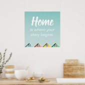 ホームザネイバーズ引用文ホームボディ引用文 ポスター (キッチン)