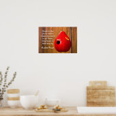 ホームザプレイス – ロバート・フロスト引用文 – アートプリント ポスター (キッチン)