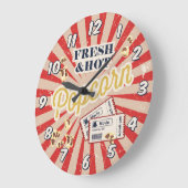 ホームシアターシネマウォールクロック ラージ壁時計 (傾斜)