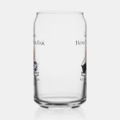 ホームシアターバー缶形メガネ飲み物用品 ガラス缶 (左)