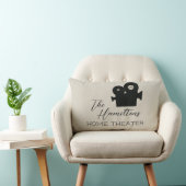 ホームシアタームービールームカスタム ランバークッション (椅子)