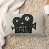 ホームシアター映画カスタム ランバークッション (ブランケット)