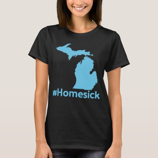 ホームシック・フォー・ミシガン Tシャツ (正面)