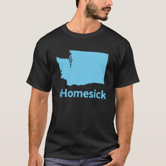 ホームシック・フォー・ワシントン Tシャツ (正面)