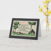 ホームシックAの詩 カード (黄色い花)