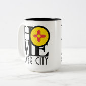 ホームシルバーシティニューメキシコ15oz ツートーンマグカップ (正面左)
