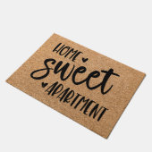 ホームスイートアパートメントウェルカムマットドゥオーマット ドアマット (アングル)