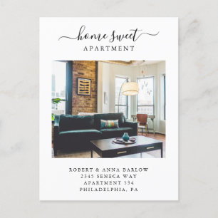 ホームスイートアパートメントニューアドレスフォトムービング   案内ポストカード