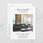 ホームスイートアパートメントニューアドレスフォトムービング 案内ポストカード (正面/裏面)