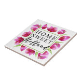 ホームスイートオランダ：ピンクチューリップオランダトゥルペンギフト タイル (側面)