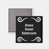 ホームスイートステートルームドアマーカー マグネット (正面/裏面)