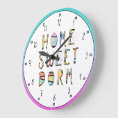 ホームスイートドーム ラージ壁時計 (傾斜)