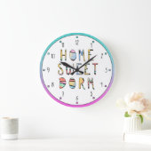 ホームスイートドーム ラージ壁時計 (ホーム)