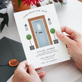 ホームスイートニューホームムービング招待状 招待状