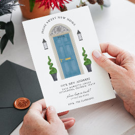 ホームスイートニューホームムービング招待状 招待状