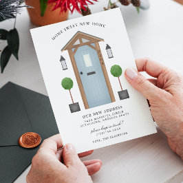 ホームスイートニューホームムービング招待状 招待状