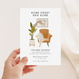 ホームスイートニューホームムービング招待状 招待状