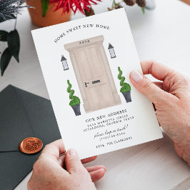 ホームスイートニューホームムービング招待状 招待状