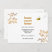 ホームスイートホームかわいいのまわりに移動 案内ポストカード (正面/裏面)