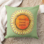 ホームスイートホームのひまわり クッション (ブランケット)