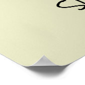 ホームスイートホームの名言 かわいい家 ポスター (角)