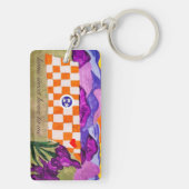 ホームスイートホームアクリルキーチェーン キーホルダー (裏面)