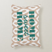 ホームスイートホームイカットオギー訛り枕 アクセントクッション (正面(垂直))