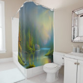 ホームスイートホームインザウッズ シャワーカーテン (インサイチュ)