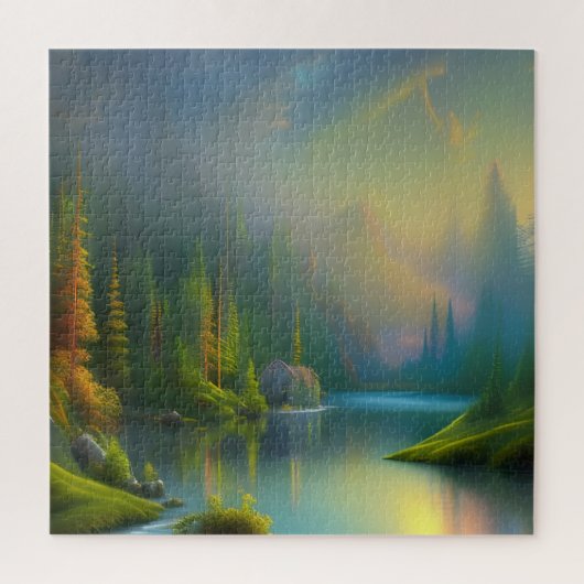 ホームスイートホームインザウッズ ジグソーパズル (縦)