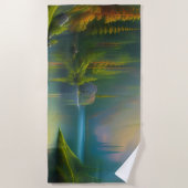 ホームスイートホームインザウッズ ビーチタオル (正面)