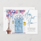 ホームスイートホームウェズハブウォーターカラードア ポストカード (正面/裏面)