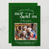 ホームスイートホームエステート実在クリスマス シーズンカード (正面/裏面)