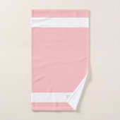 ホームスイートホームオンピンクバスタオルセット バスタオルセット (ハンドタオル)