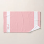 ホームスイートホームオンピンクバスタオルセット バスタオルセット (ハンドタオル)