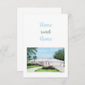 ホームスイートホームカード サンキューカード (正面/裏面)